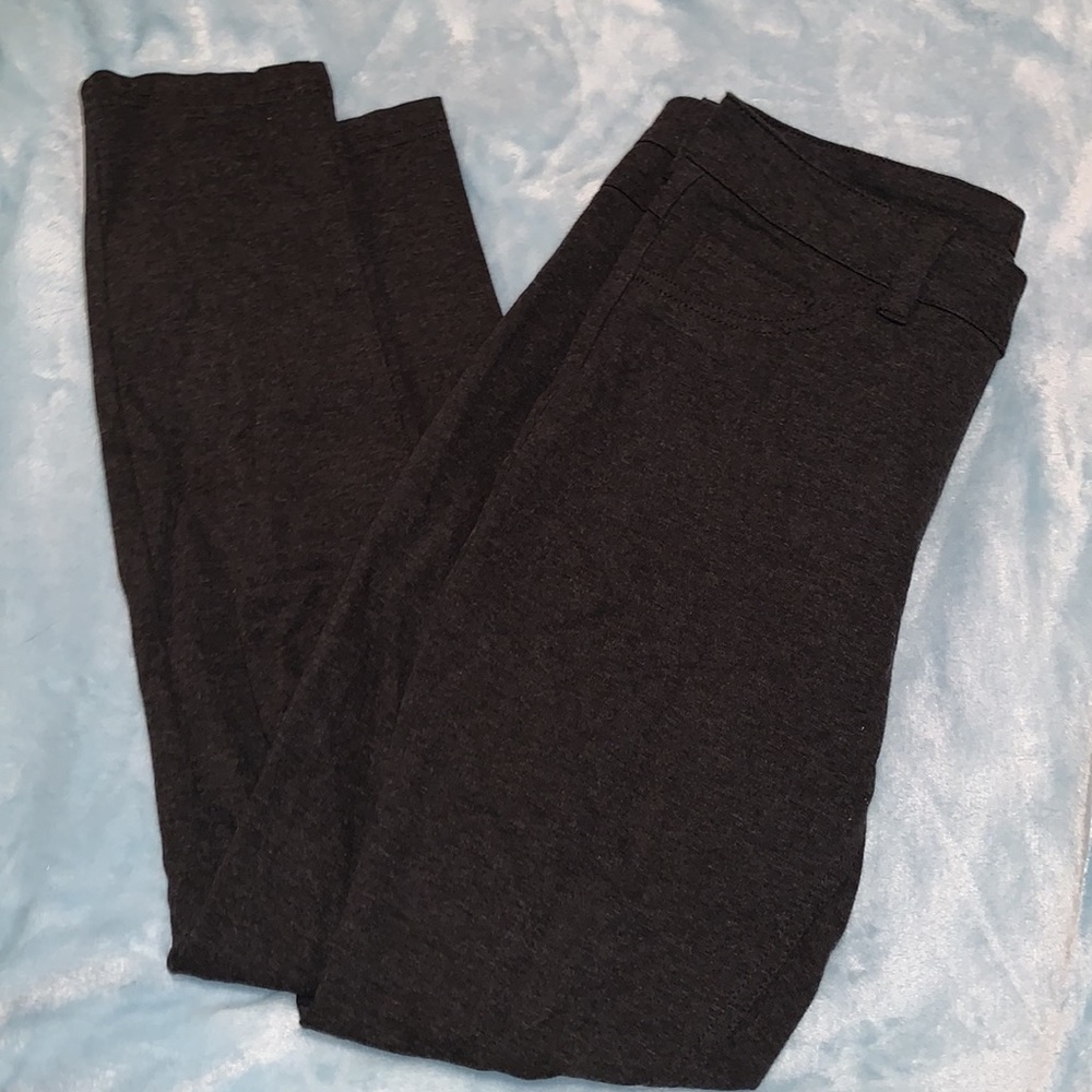 Charcoal grey jeggings